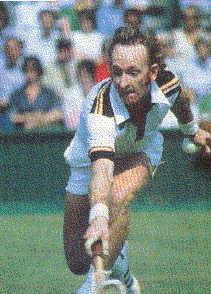 Rod Laver dans les annes 70. 