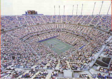 Le Stadium Arthur Ashe (le plus grand stade de tennis au monde)