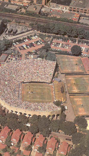 Le stade de l'Us Open à Forrest Hill