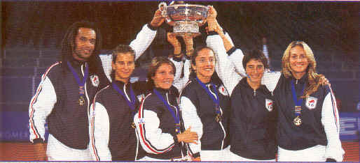 La France remporte la Fed Cup en 1997