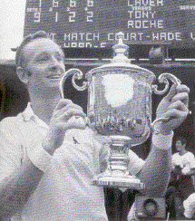 Rod Laver en 1962. 